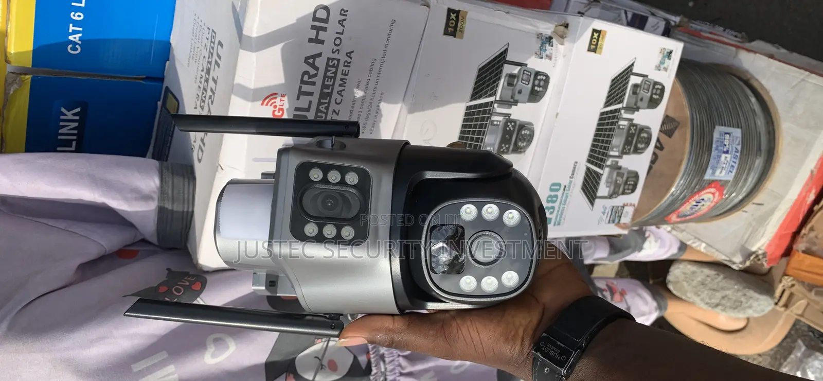 4g Solar CCTV Camera