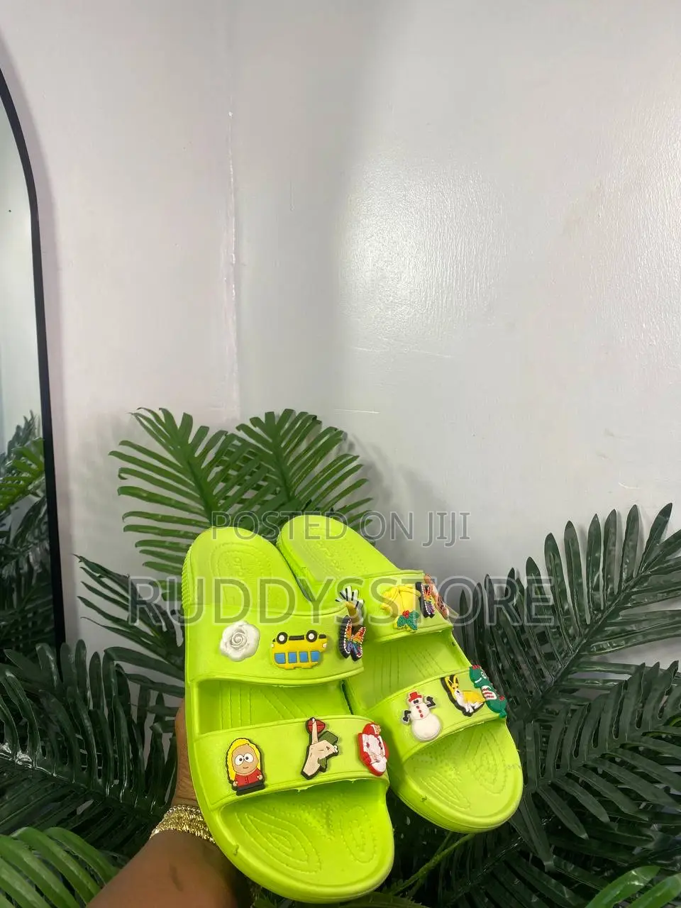 Crocs Baya Two-Strap Comfort Slides