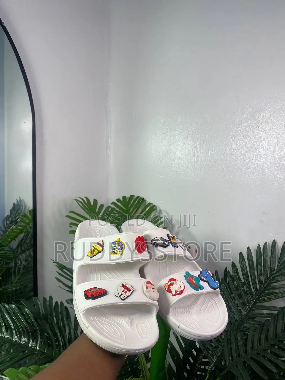 Crocs Baya Two-Strap Comfort Slides