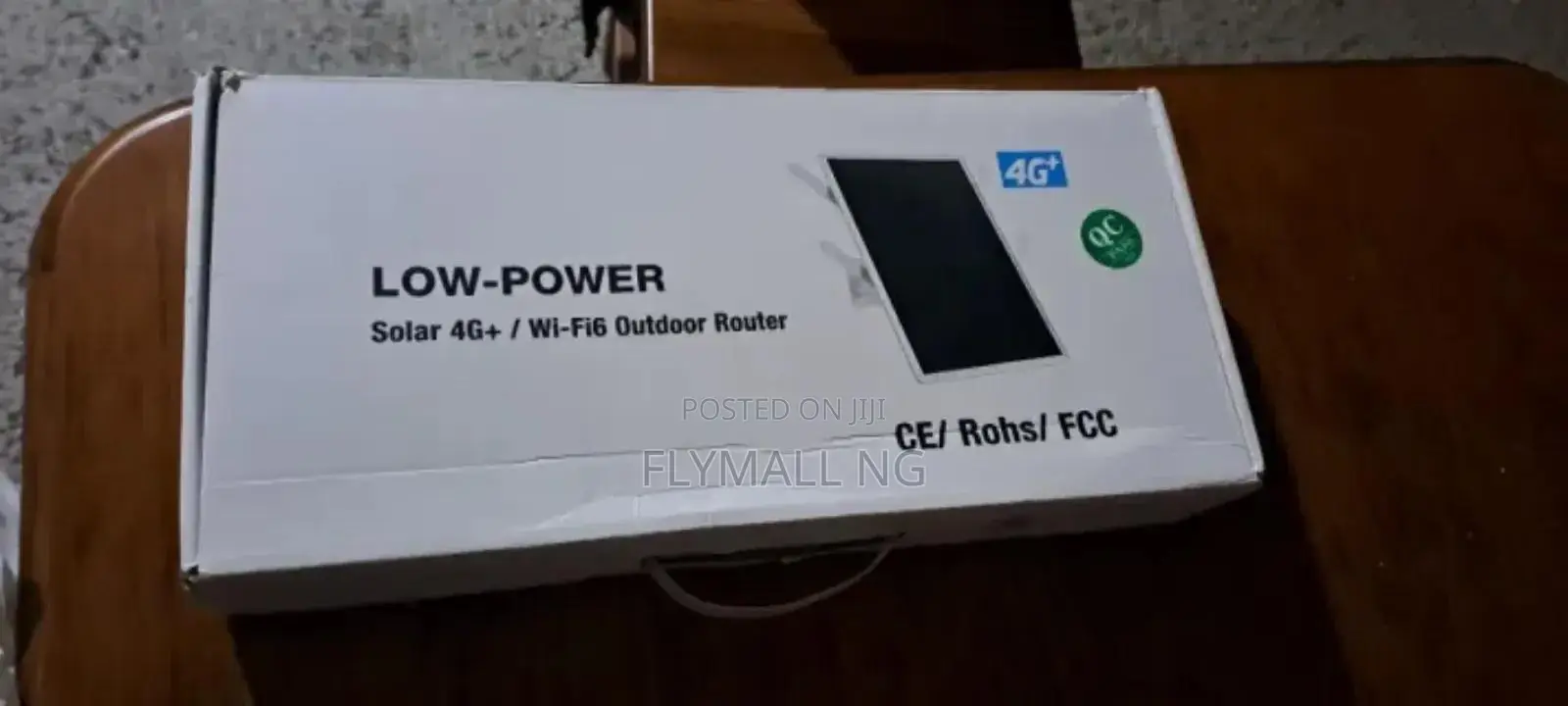 Low-Power, Solar-Powered 4g Lte/Wi-Fi 6 Outdoor Router