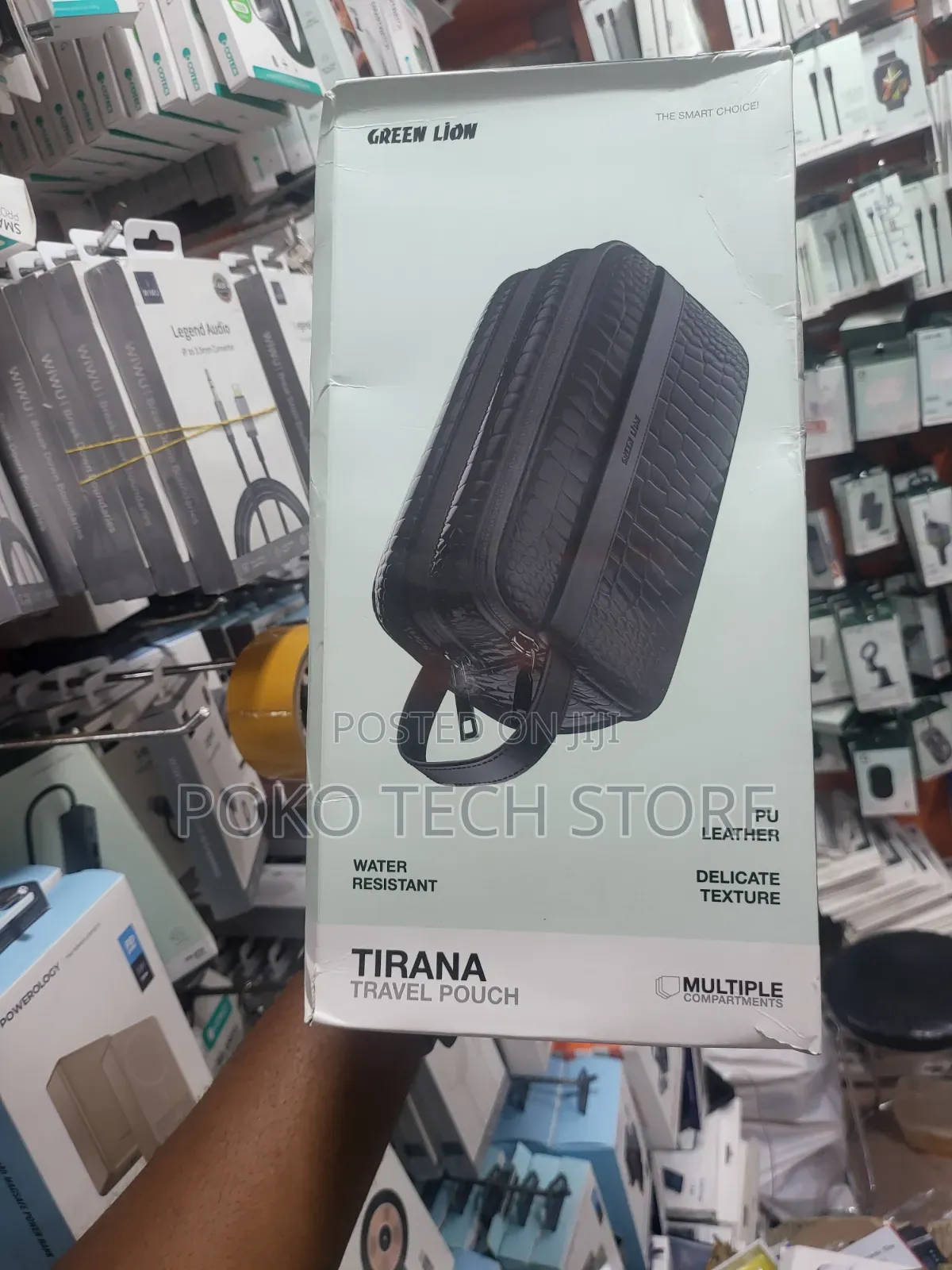 Green Lion Tirana Travel Pouch
