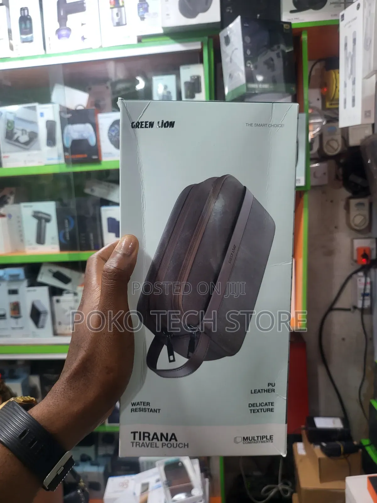 Green Lion Tirana Travel Pouch