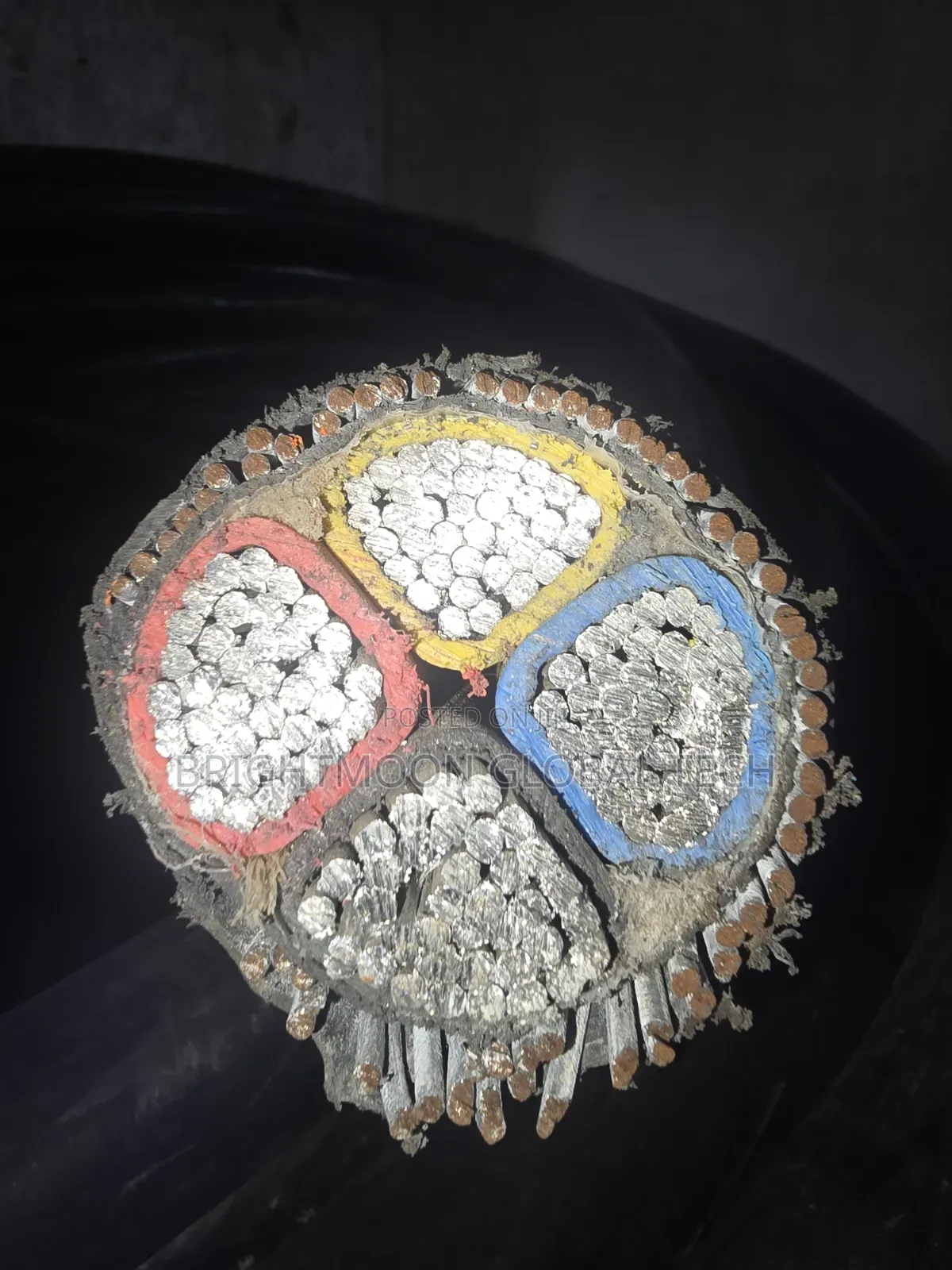 240m 4core Nigeria Aluminum Armored Cable
