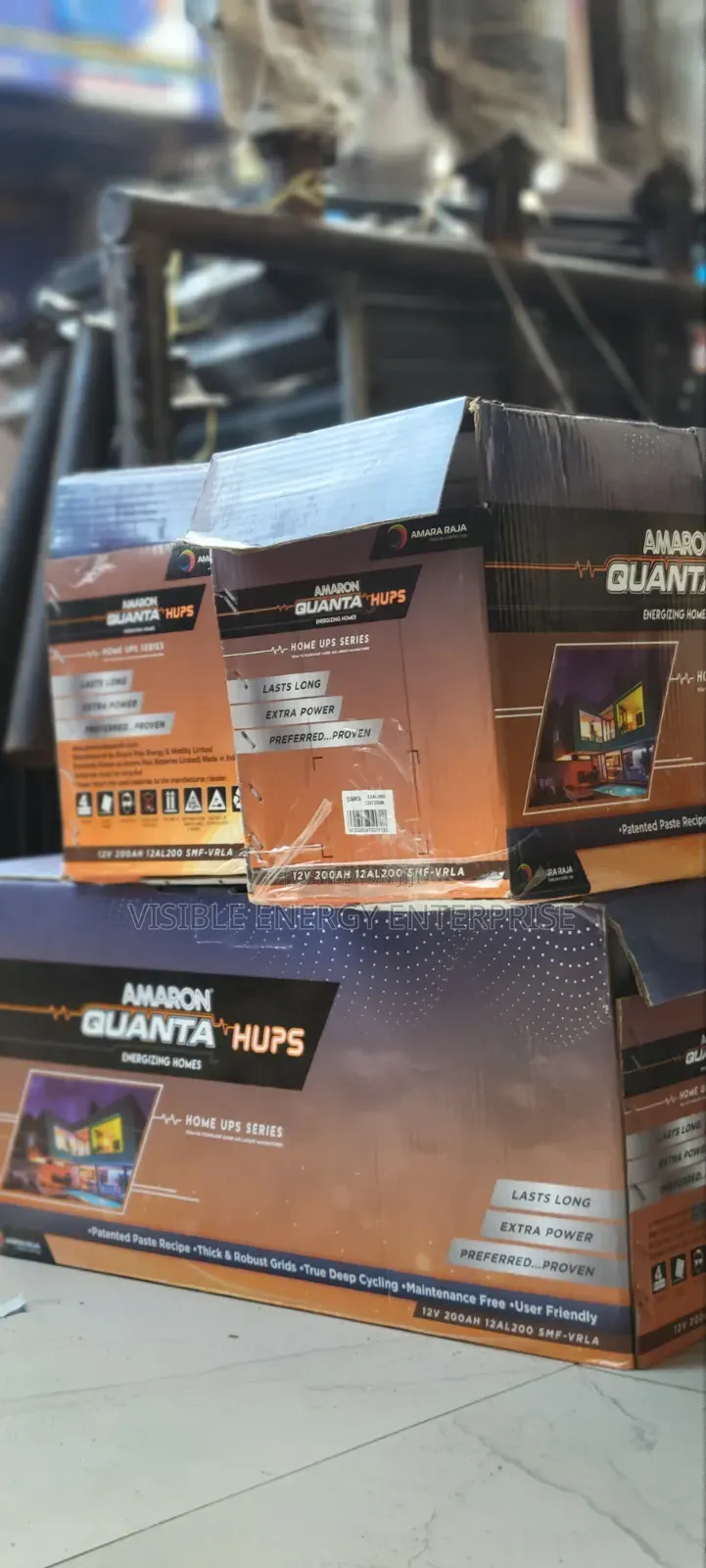 Amaron Quanta 12v 200ah SMF-Vrla Battery