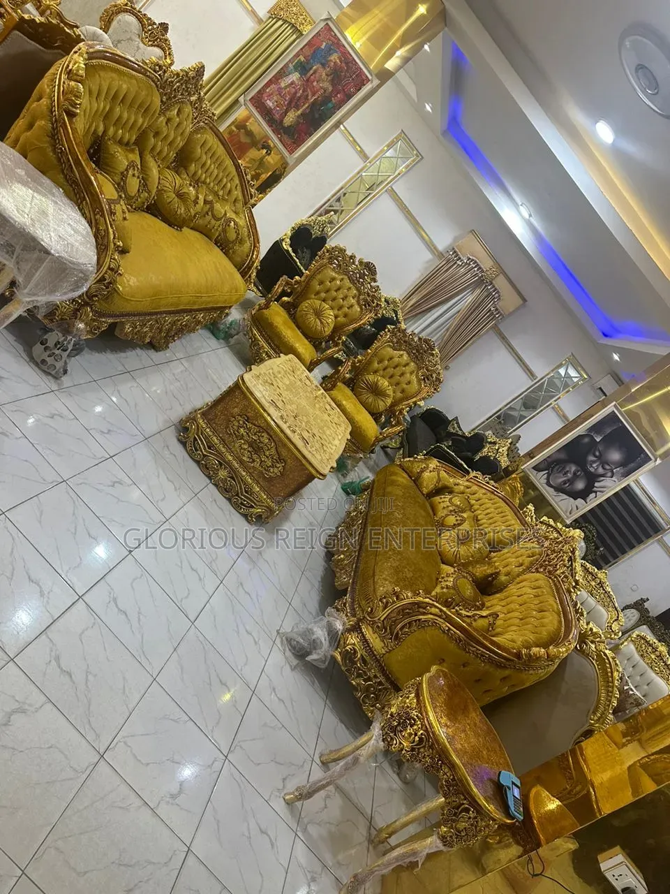 Top Grade Luxury 7 Seaters Royal Chairs