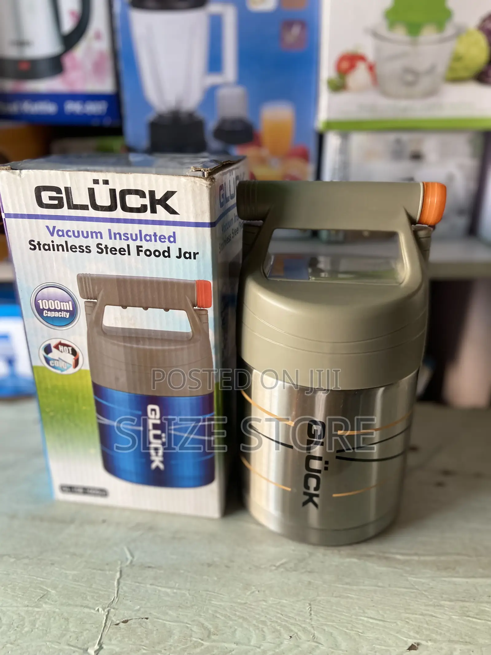 Gluck Vacuum Insulated Stainless Steel Jar