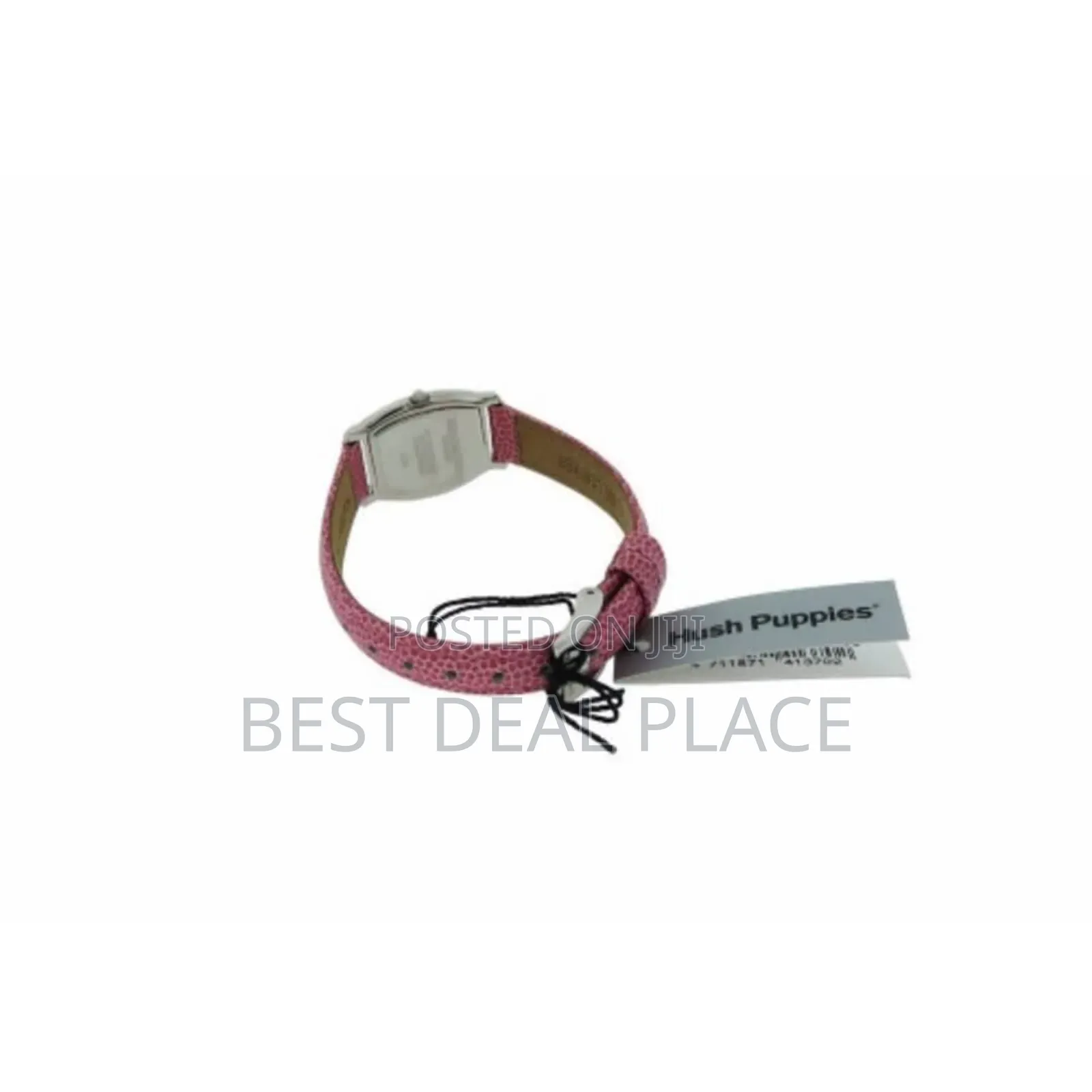 Hush Puppies Women's Petite Roman Numeral Tonneau Watch -Pink From Us