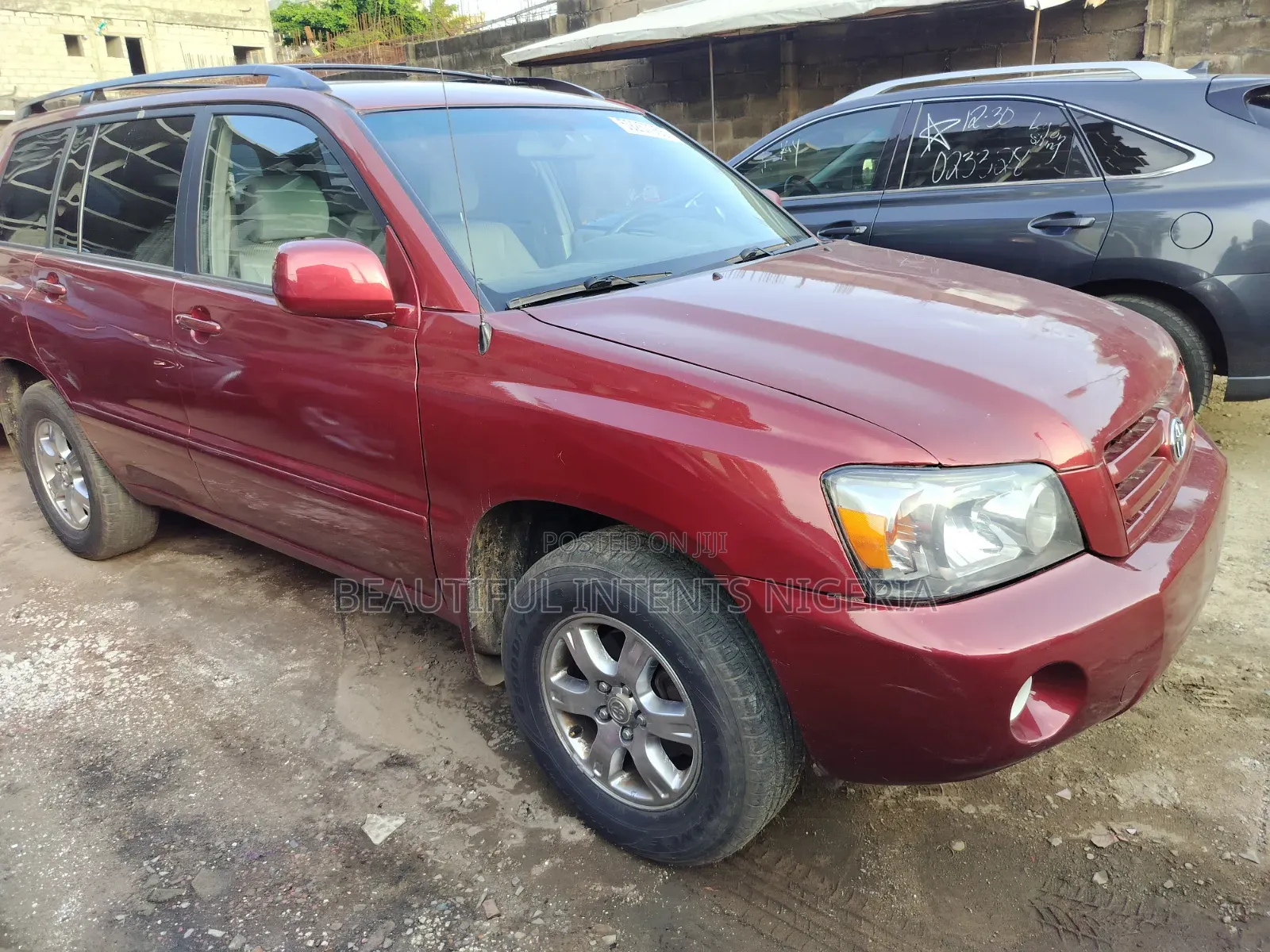 Toyota Highlander V6 2006 Red