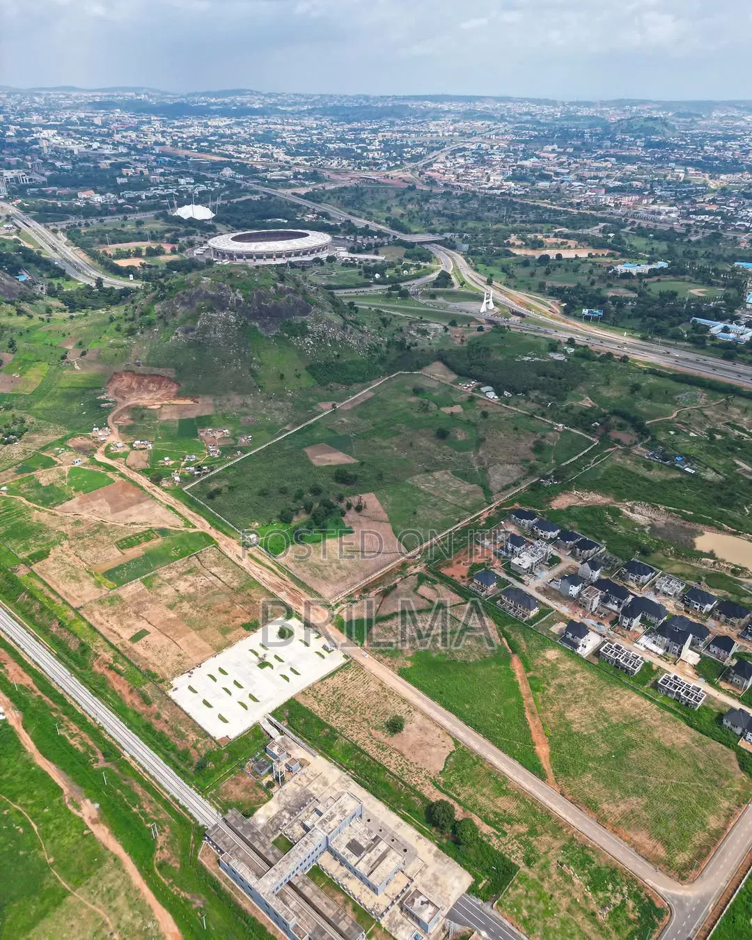 9.23 Hectare of Land in Kukwaba for Sale