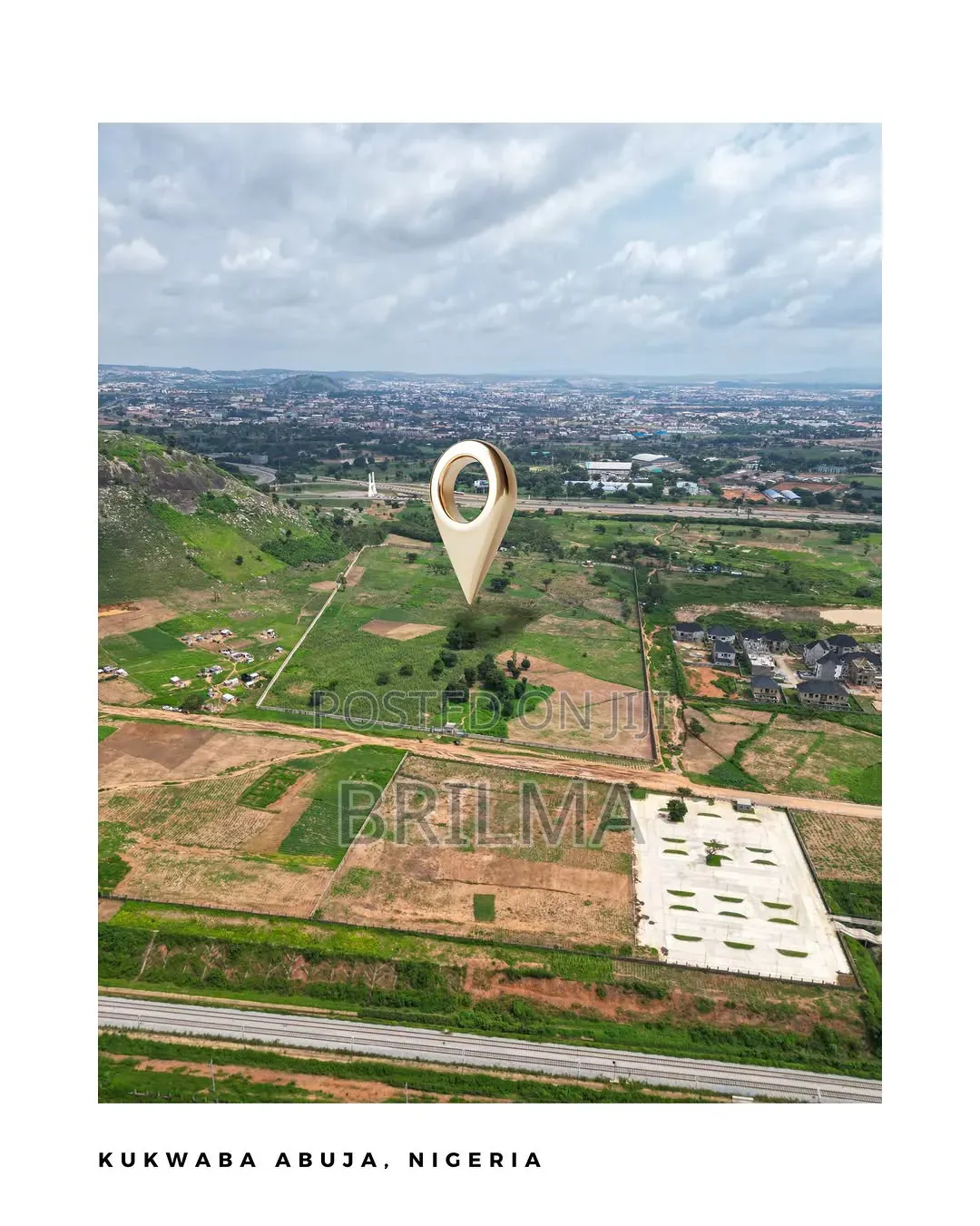 9.23 Hectare of Land in Kukwaba for Sale