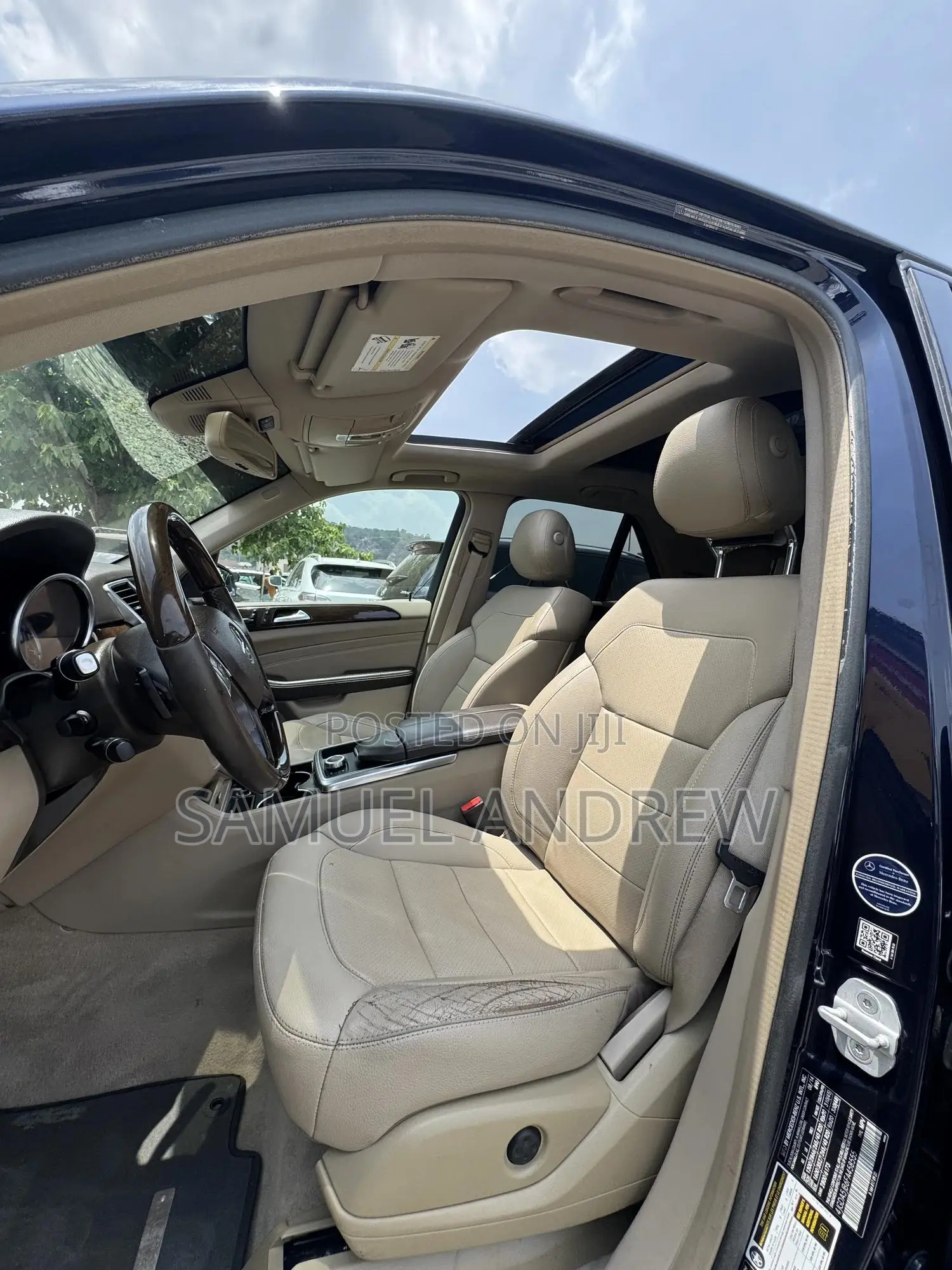 Mercedes-Benz M Class ML350 4dr SUV (3.5L 6cyl 7A) 2015 Blue