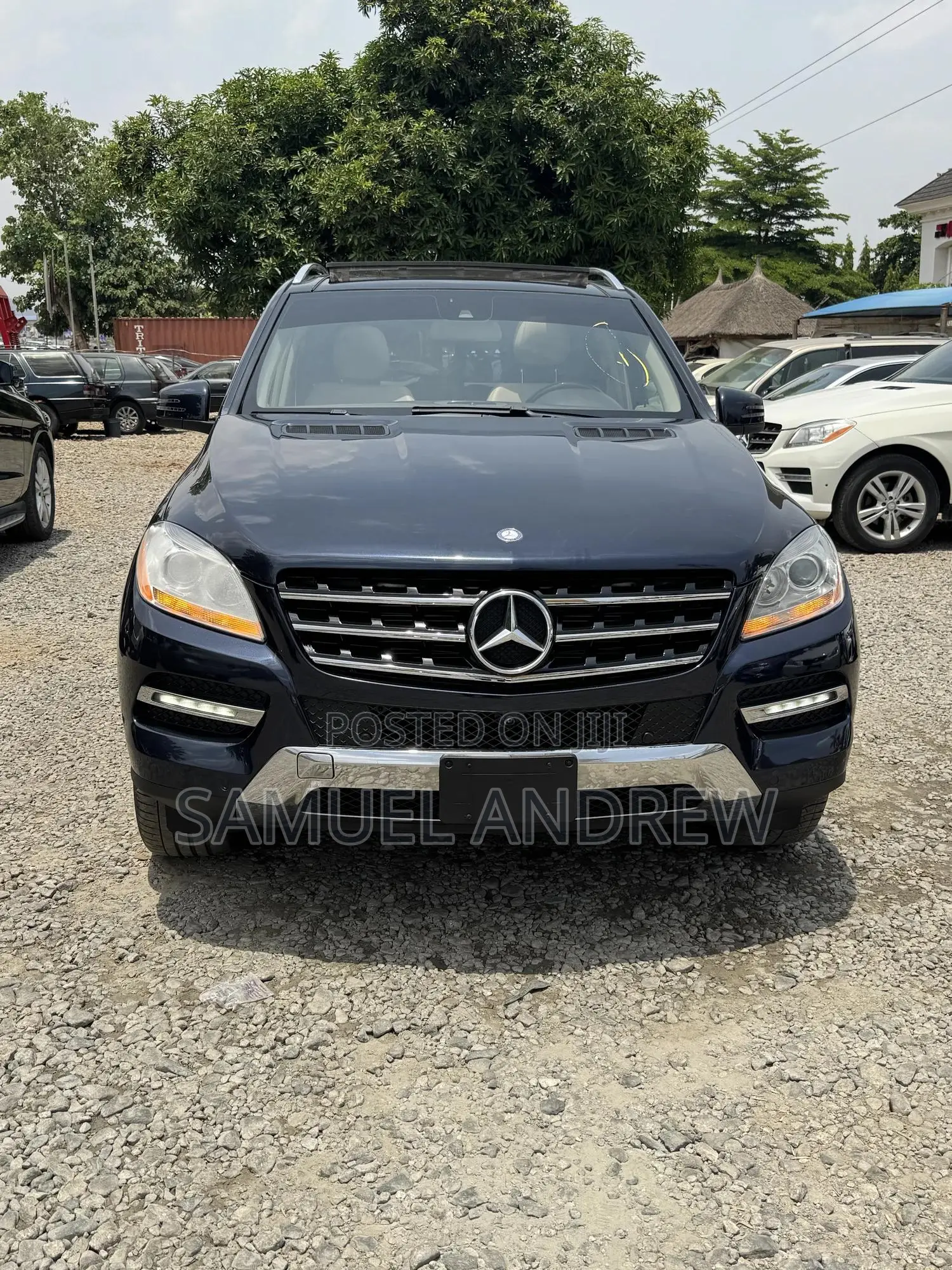 Mercedes-Benz M Class ML350 4dr SUV (3.5L 6cyl 7A) 2015 Blue