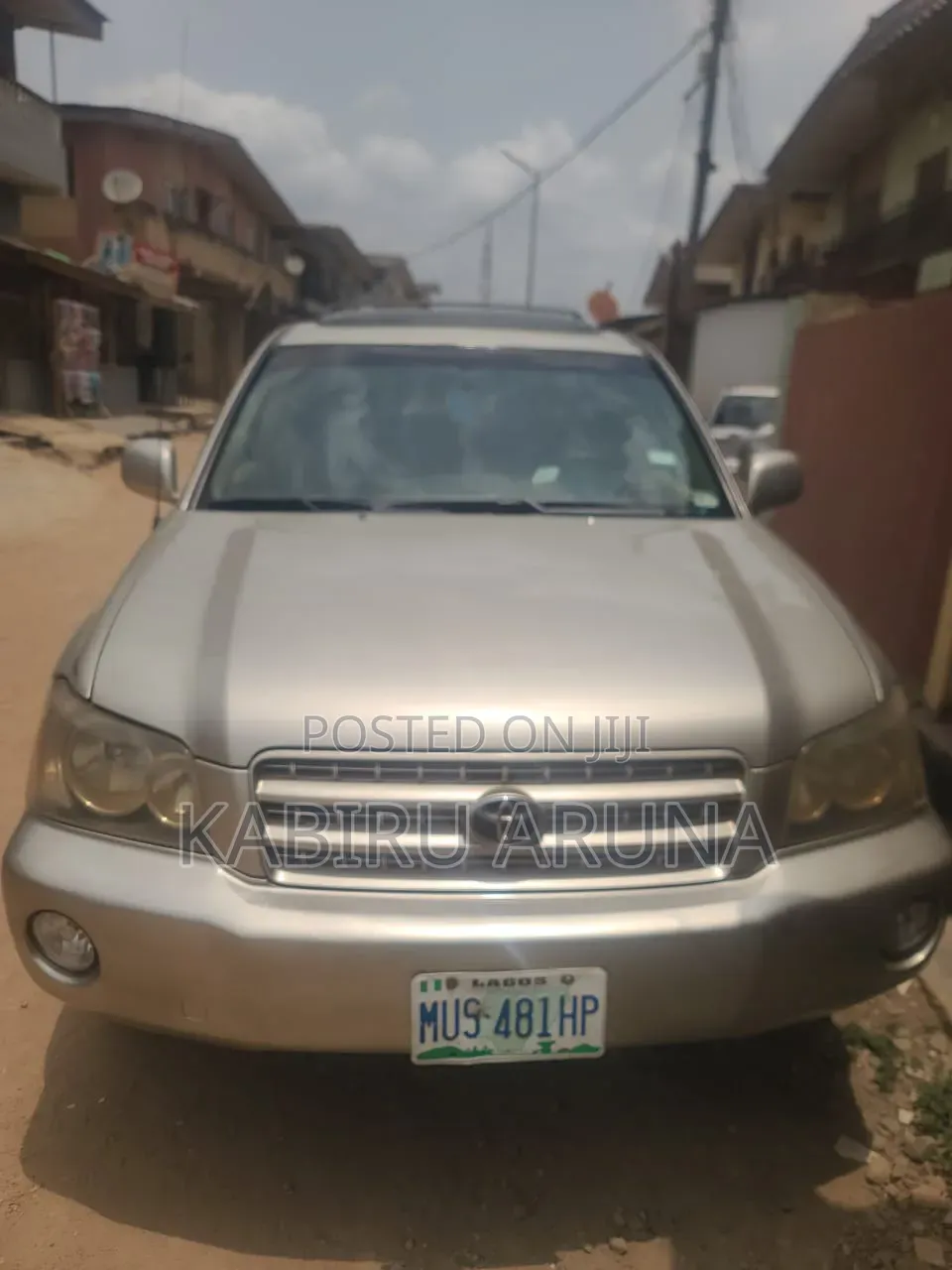 Toyota Highlander 2002 Gold