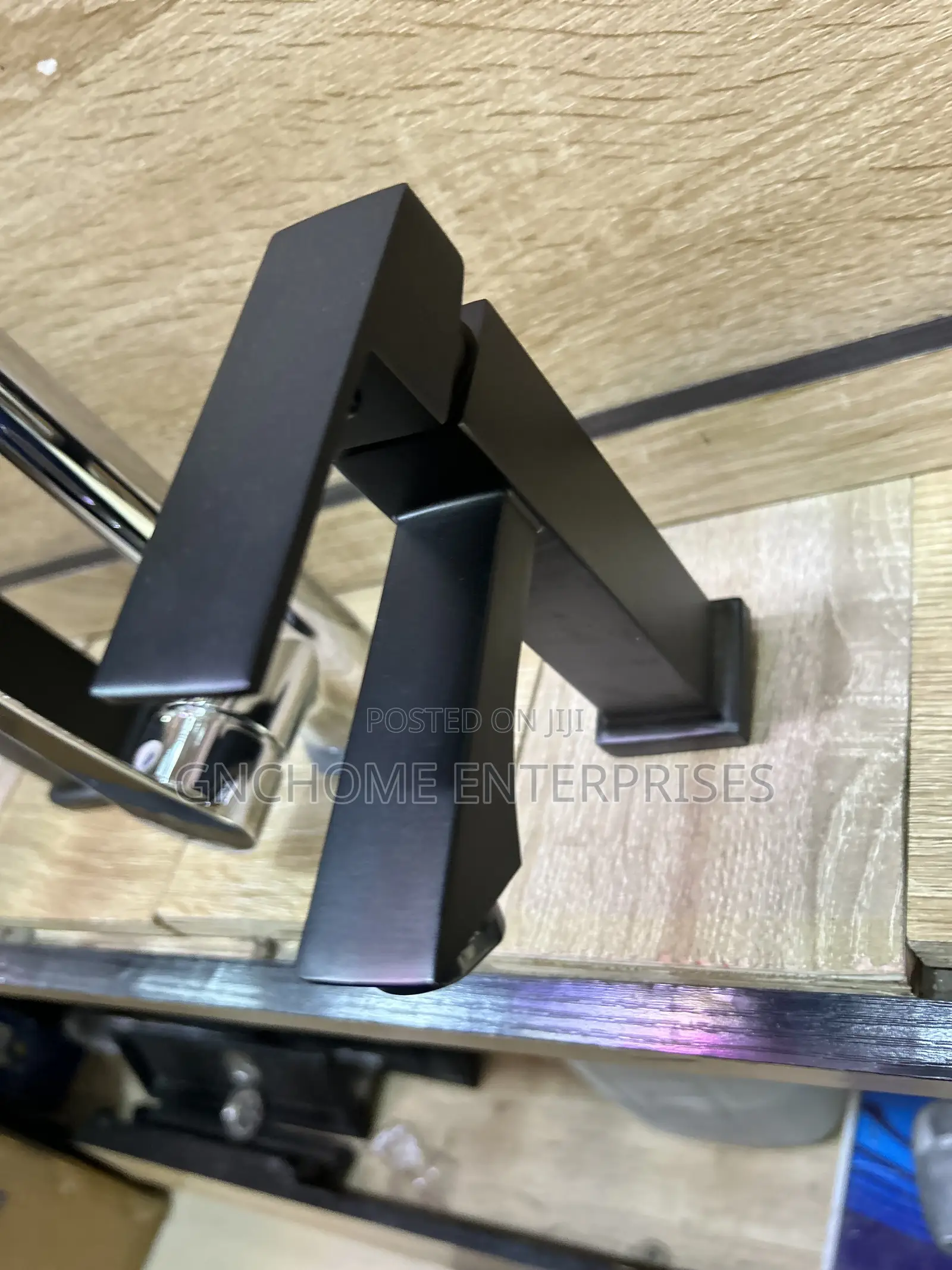 Square Single Tap Black Color
