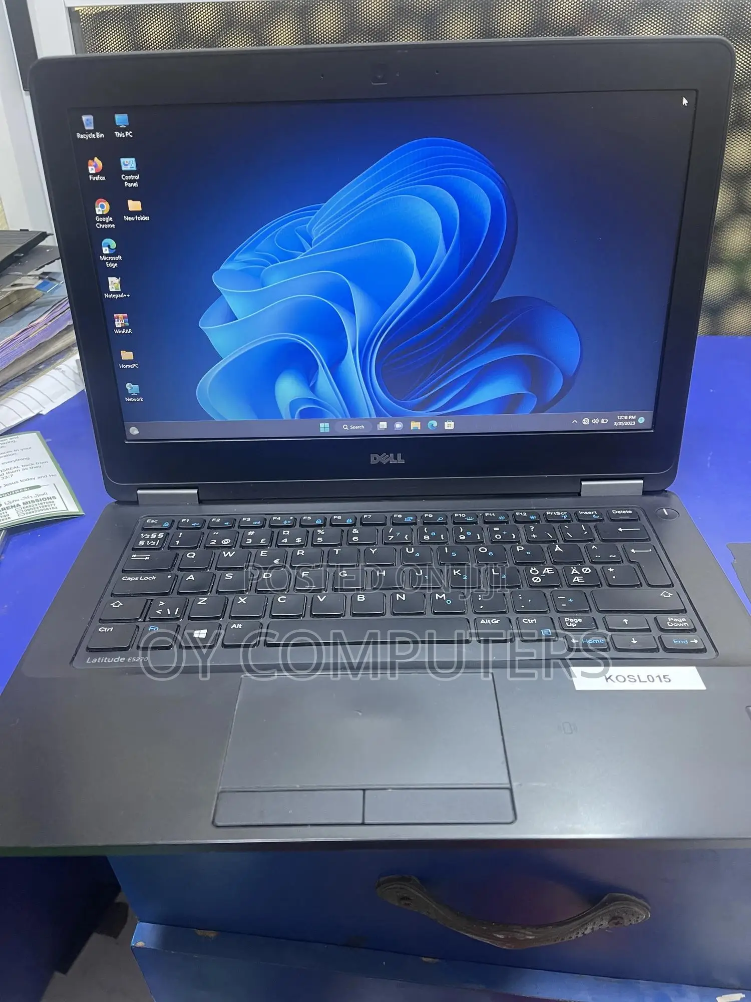 Laptop Dell Latitude 12 5280 8GB Intel Core i5 SSD 256GB