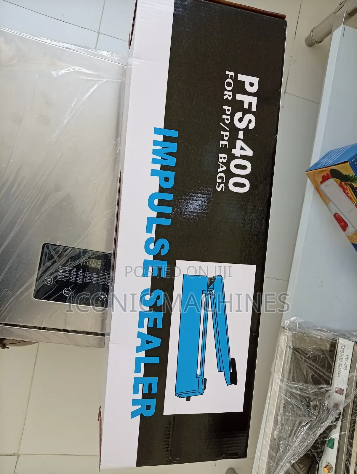 Pfs-400 Impulse Heat Sealer
