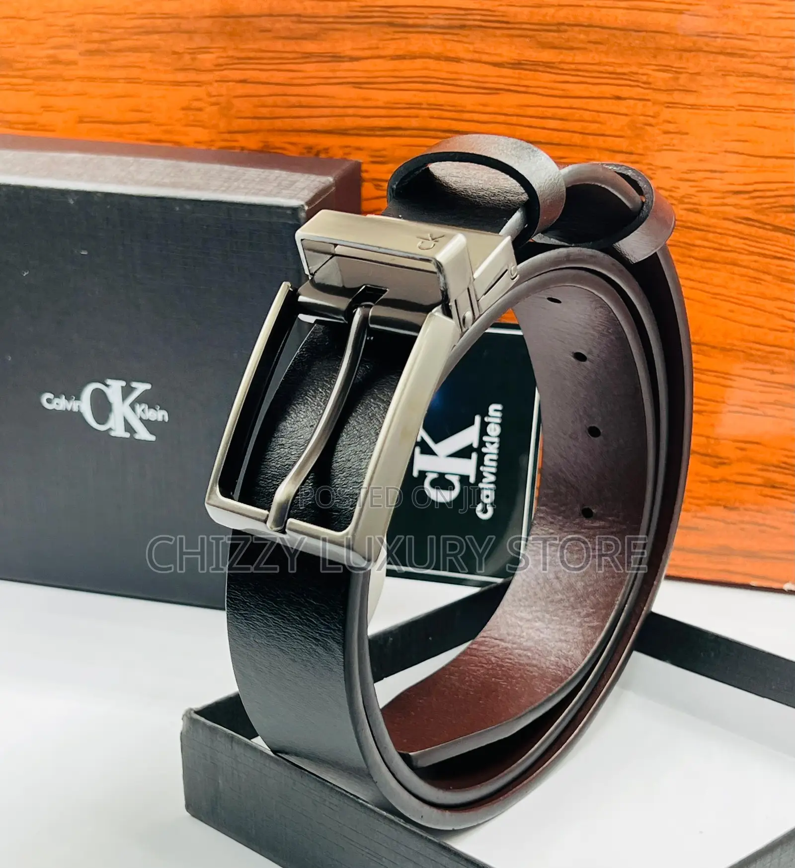 Giorgio Armani Quality Luxury Men Genuine Leather Belt