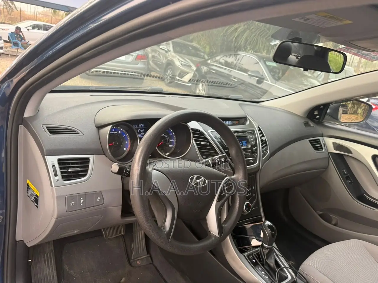 Hyundai Elantra 2015 Blue