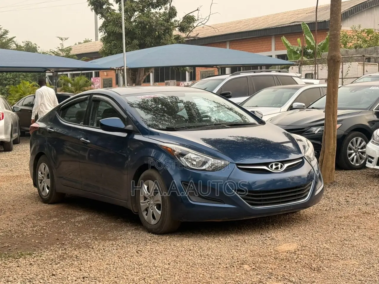 Hyundai Elantra 2015 Blue