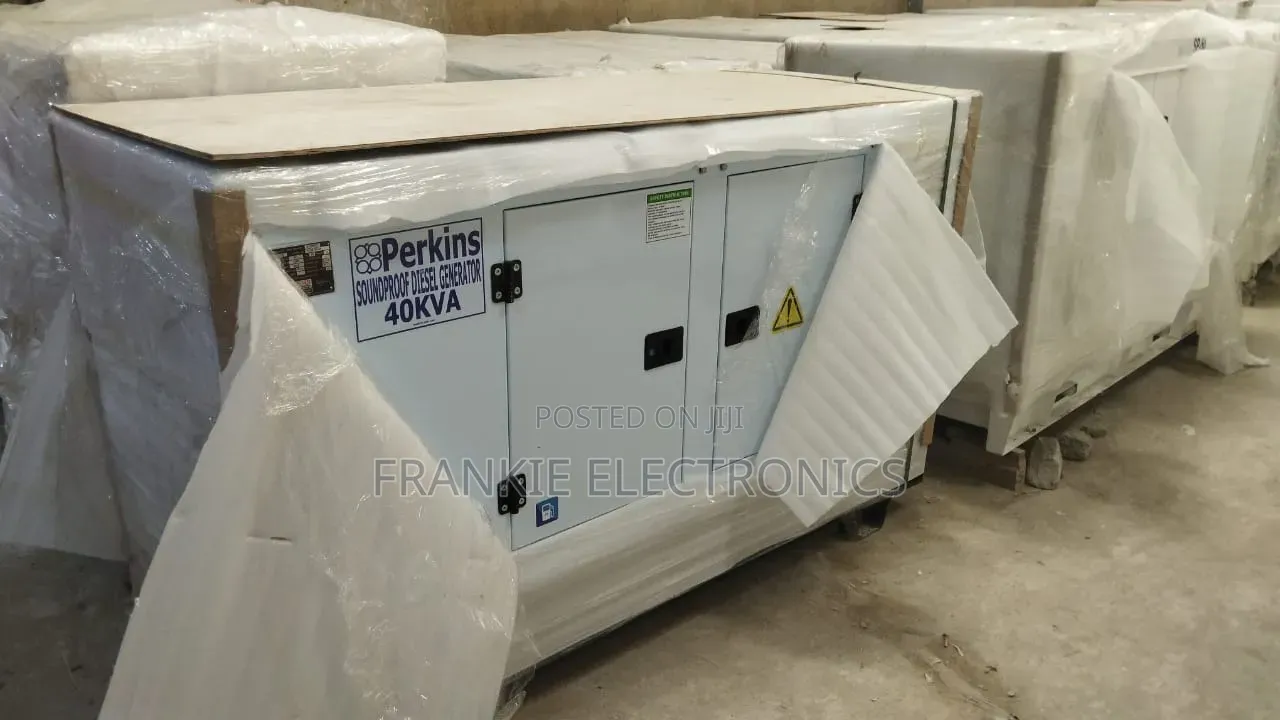 Perkins 40kva Soundproof Power Unit 100% Copper Coil