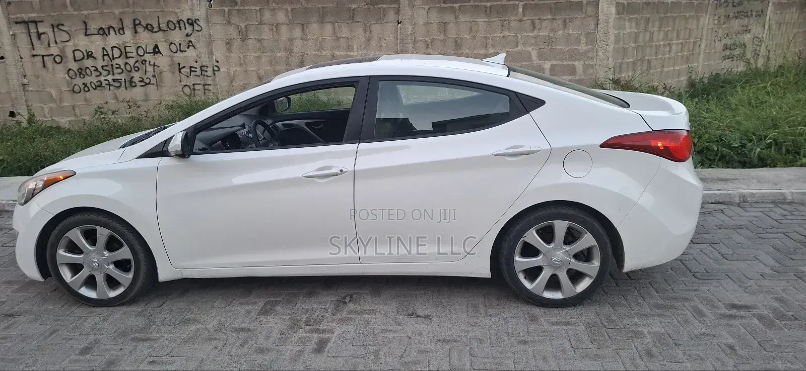 Hyundai Elantra 2013 White
