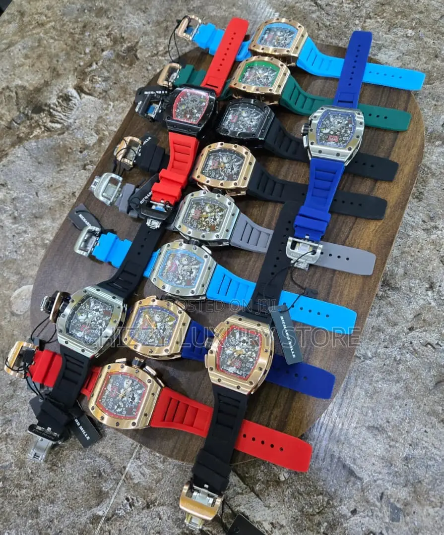 Richard Mille Quality Luxury Men Automatic Engine Wristwatch