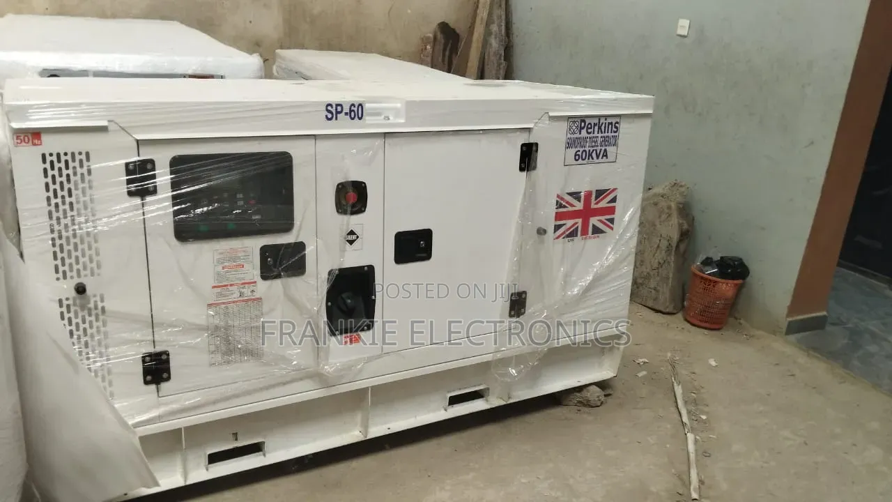 Perkins 60kva Standby Power Solution 100% Copper Coil