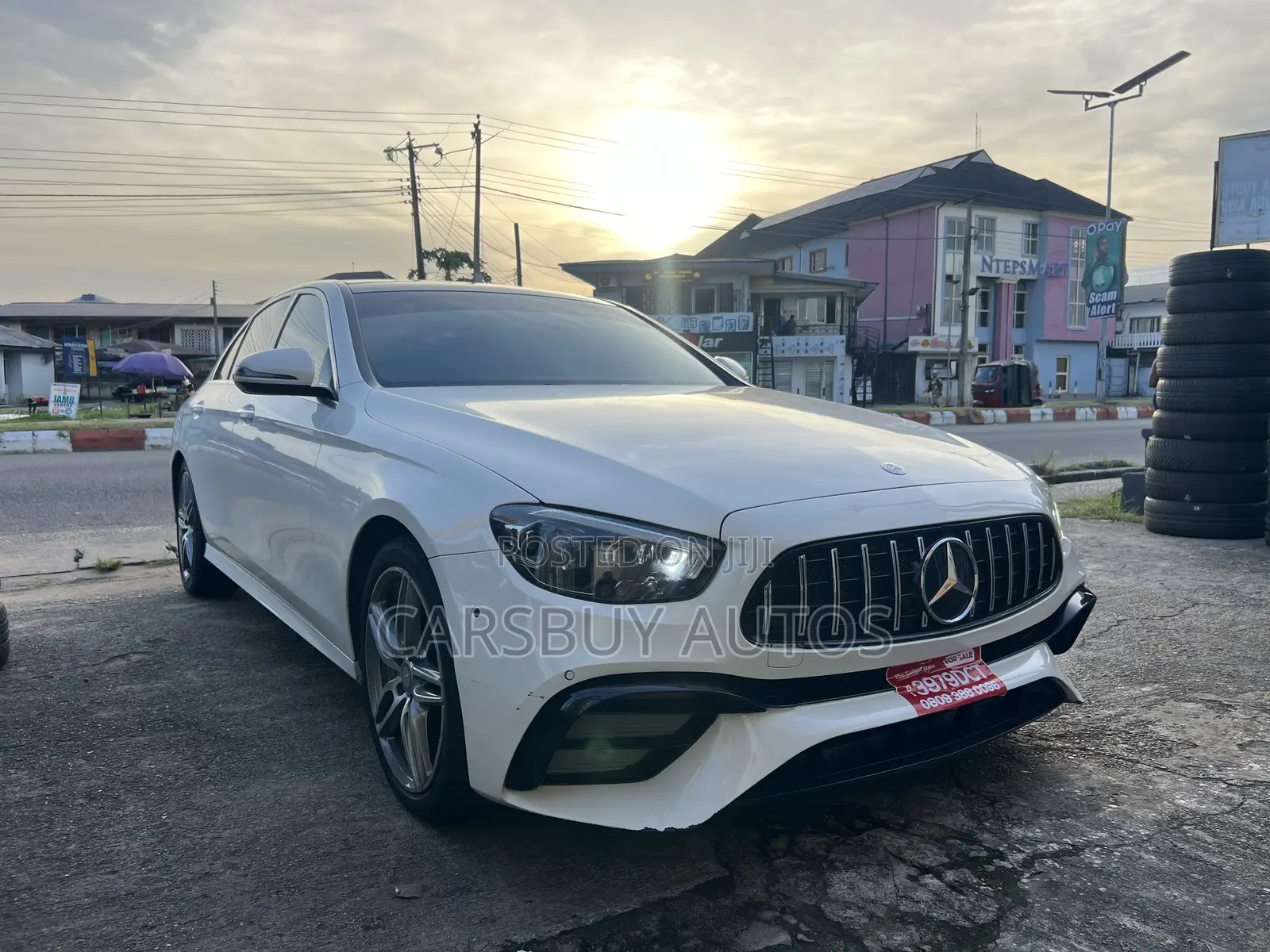 Mercedes-Benz E300 Base RWD Sedan (2.0L 4cyl 9A) 2017 White