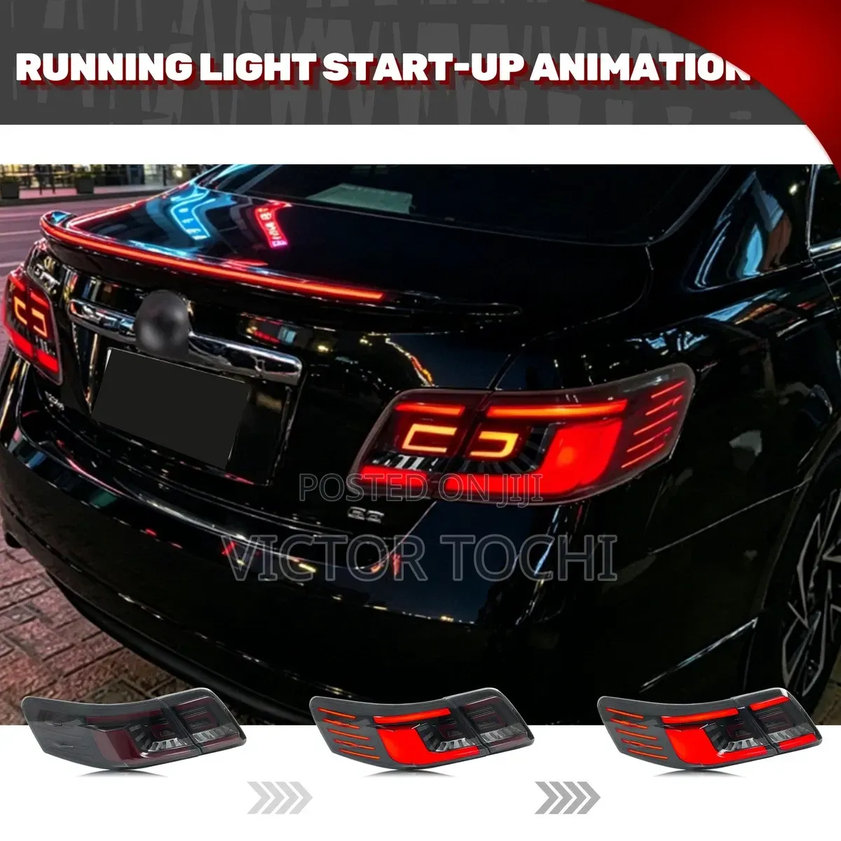 Latest Led Upgrade Backlights/ Rear Lights Camry 2008 - 2010