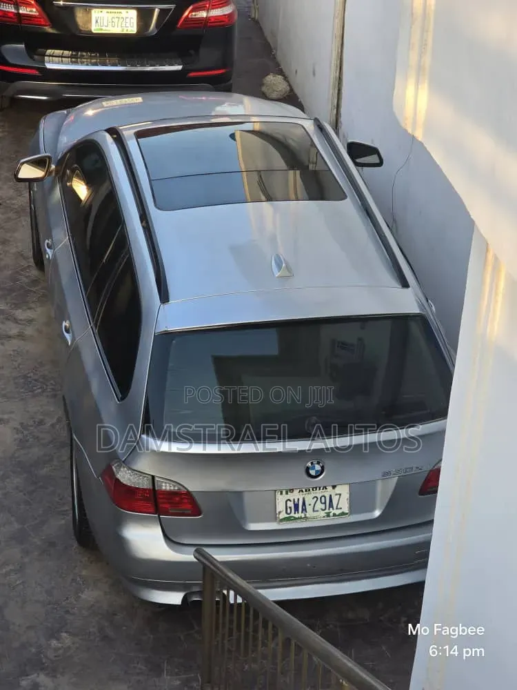 BMW 530i 2007 Silver