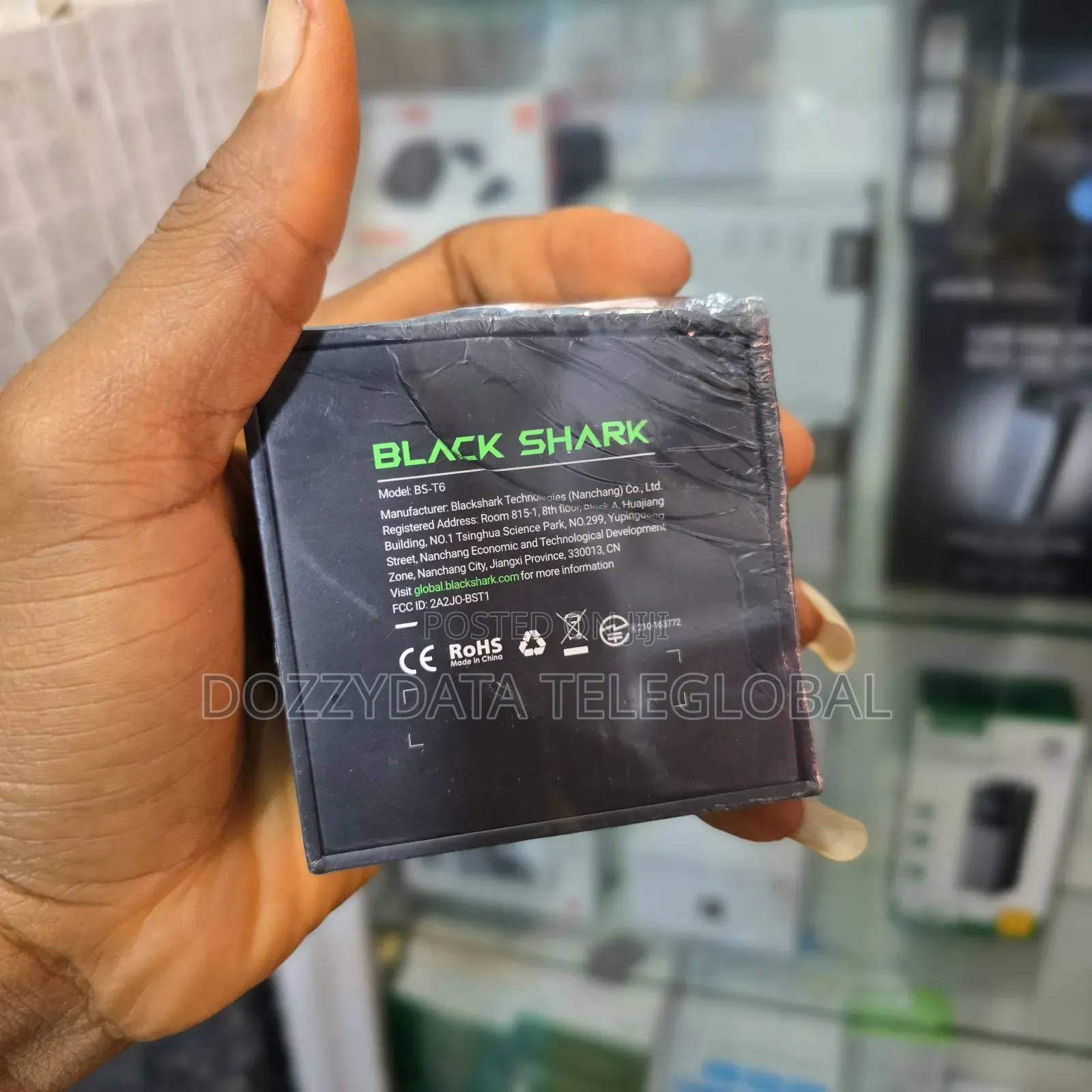 Black Shark Lucifer T6 True Wireless Gaming Earbuds in Black