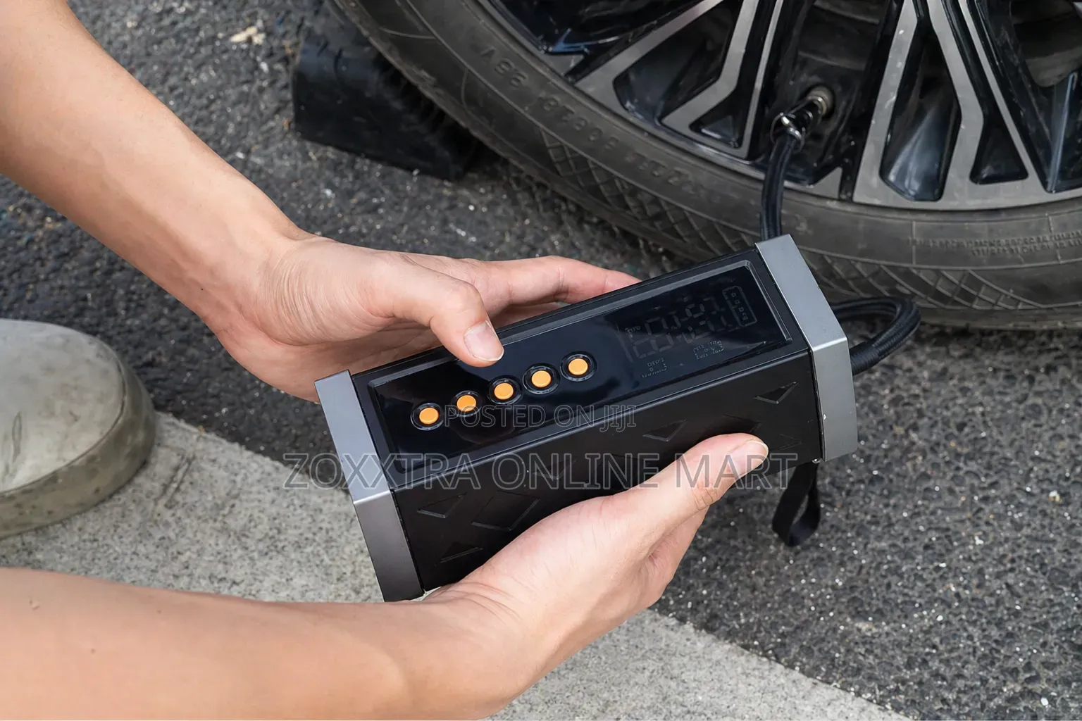 MDHL Multifunctional Car Power Bank With Jump Start and Tire Inflator