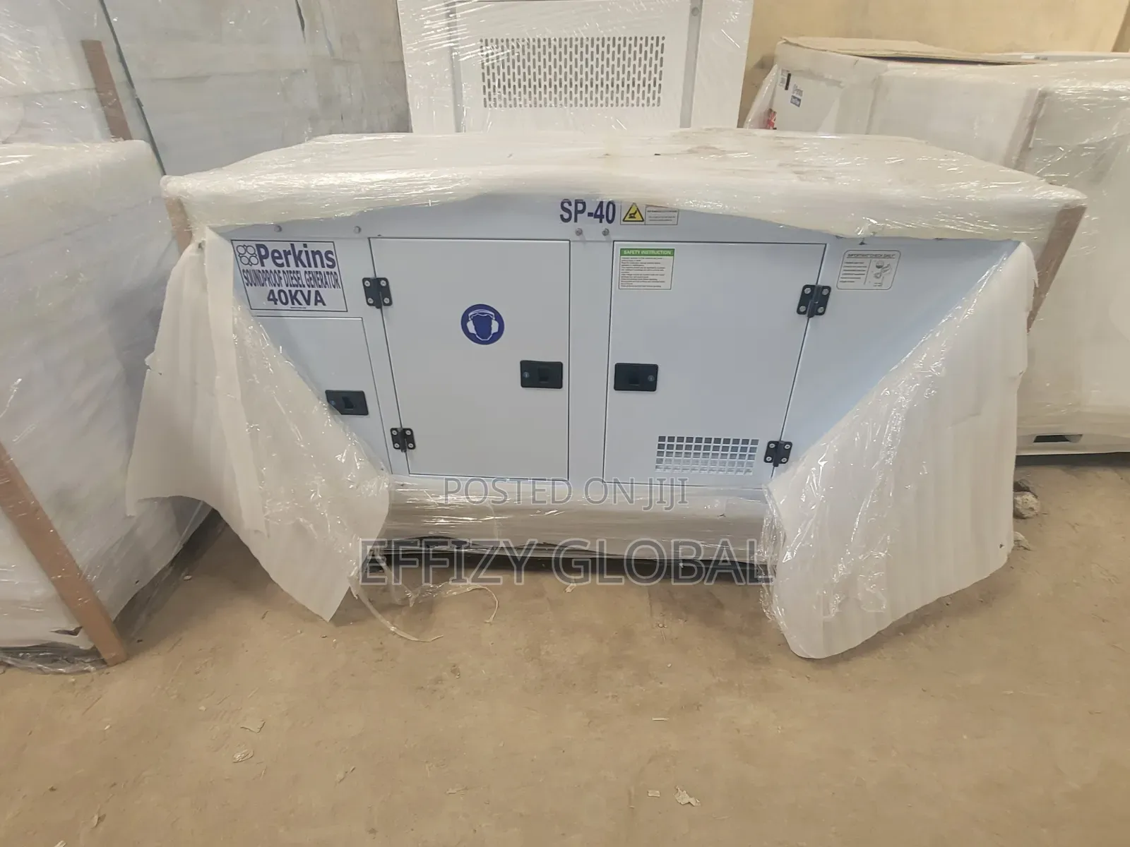 Original Perkins England Soundproof Generator 40kva