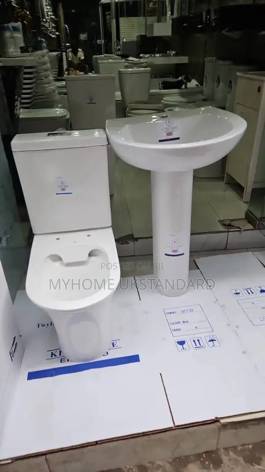 Twyford Water Closets Set With Basin