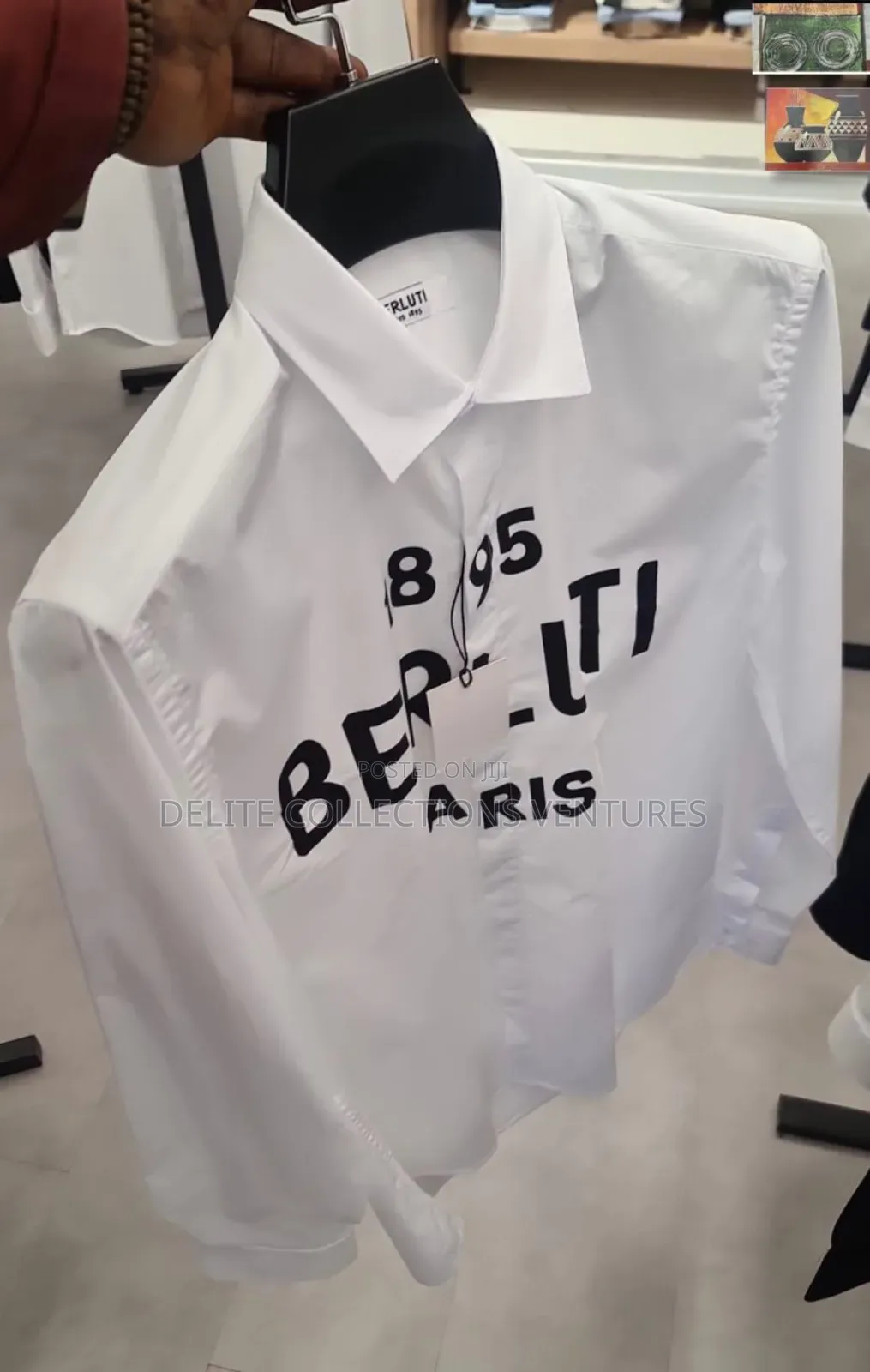 *Original Luxury Berluti Italy  Design Shirt Available Now