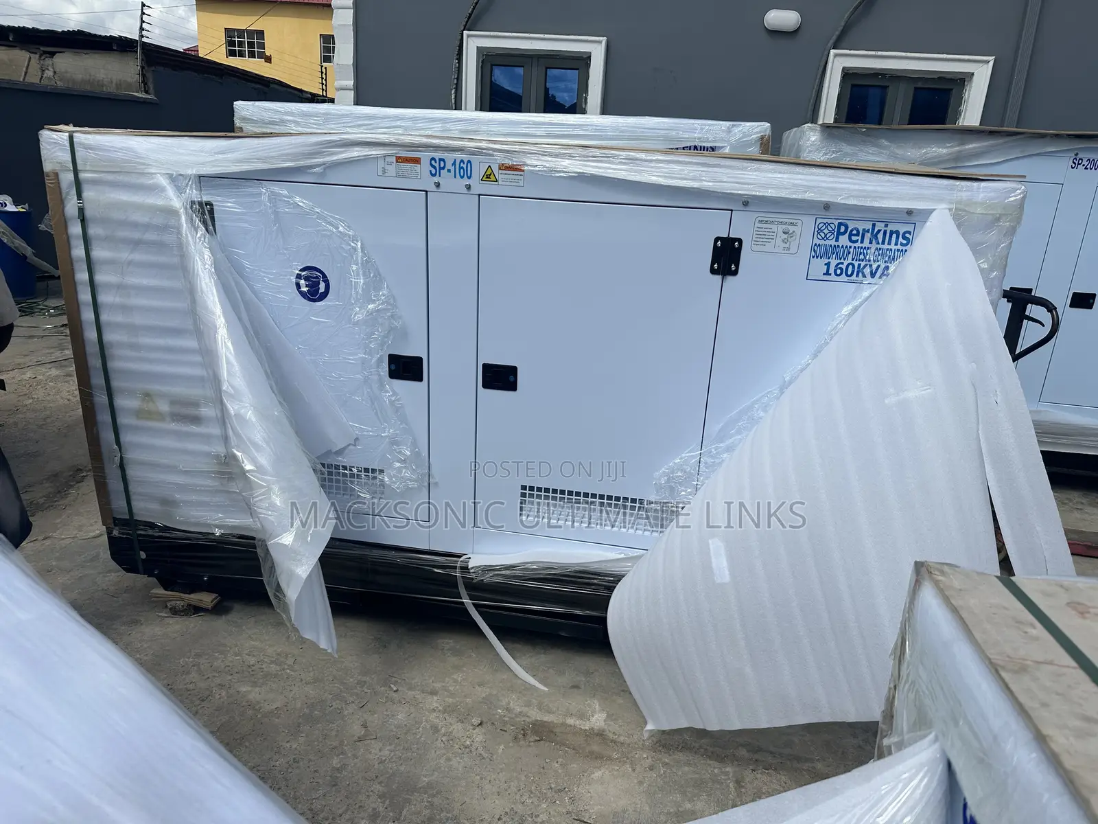 160kva Perkins Soundproof Generator Perkins Engine
