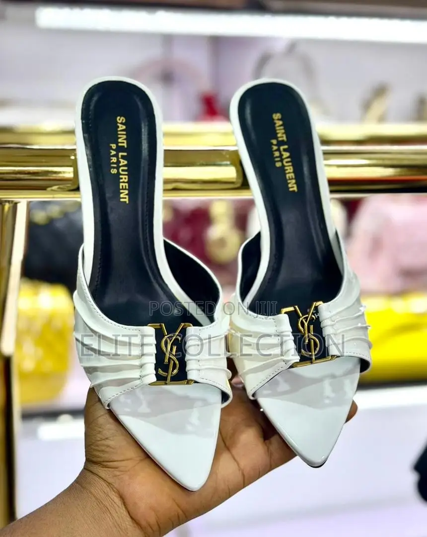 Saint Laurent Heels Fully Packaged Size Range : 37- 38-39-40-41