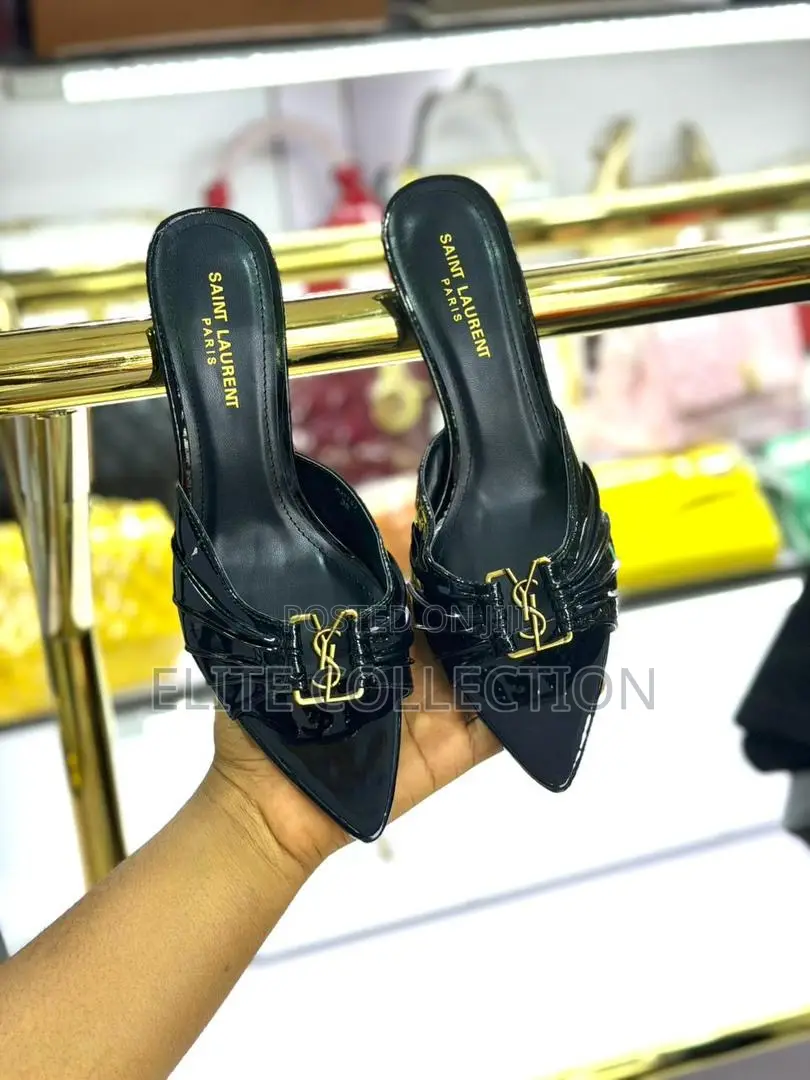 Saint Laurent Heels Fully Packaged Size Range : 37- 38-39-40-41
