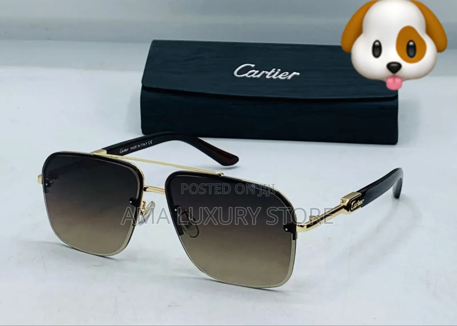 Cartier Luxury Designer Men's Sunglasses