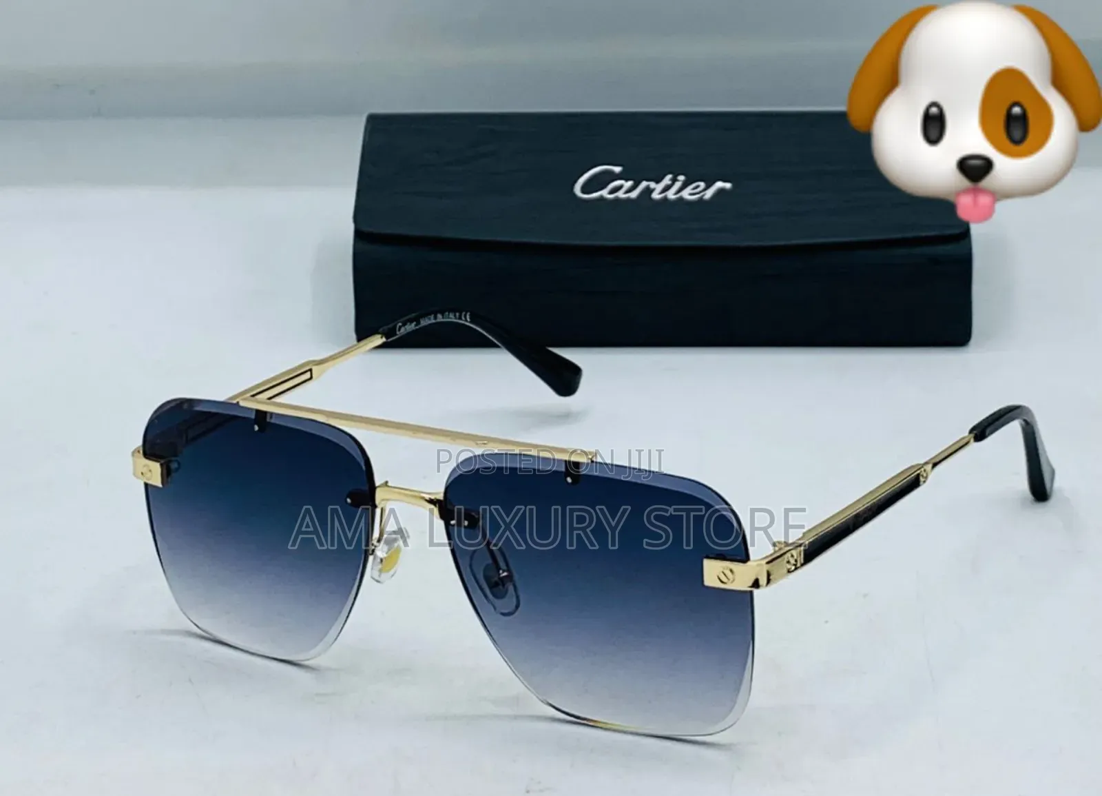 Cartier Luxury Designer Men's Sunglasses