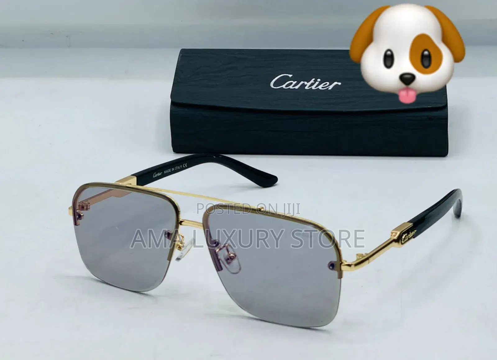 Cartier Luxury Designer Men's Sunglasses