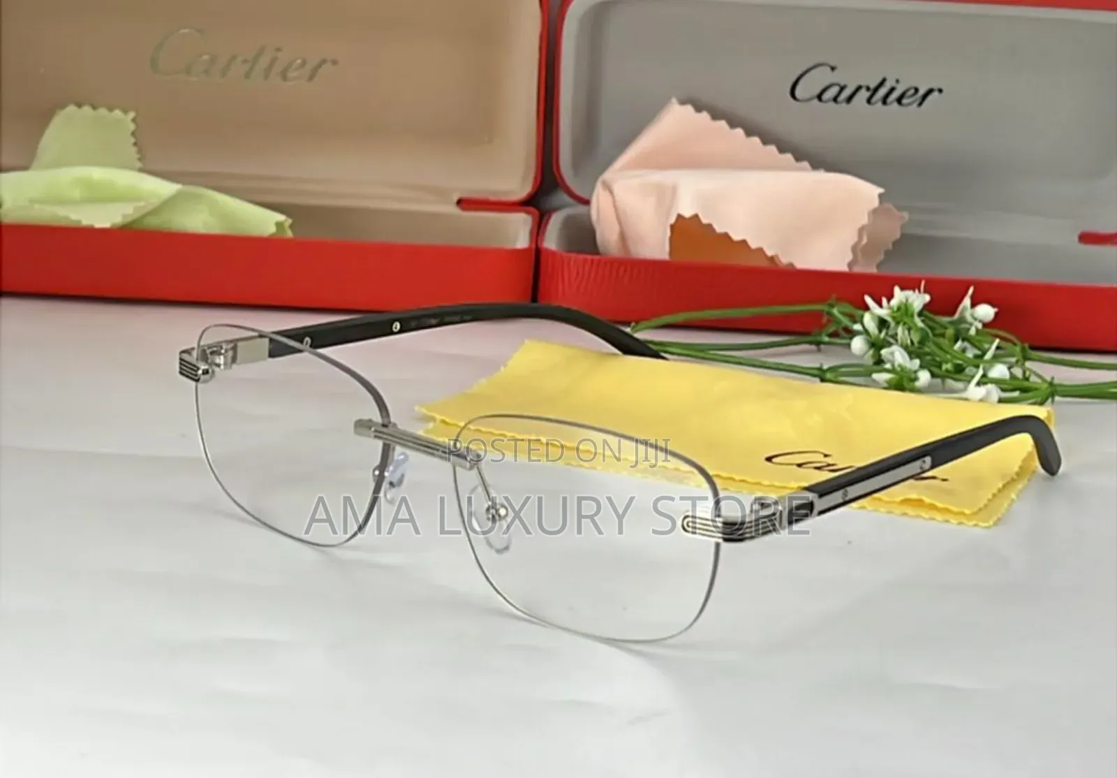 Cartier Quality Rimless Glasses