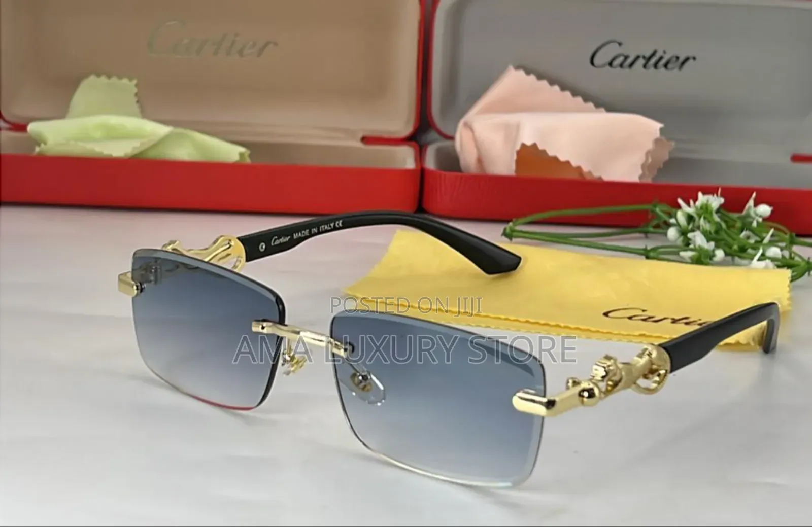Cartier Quality Rimless Glasses