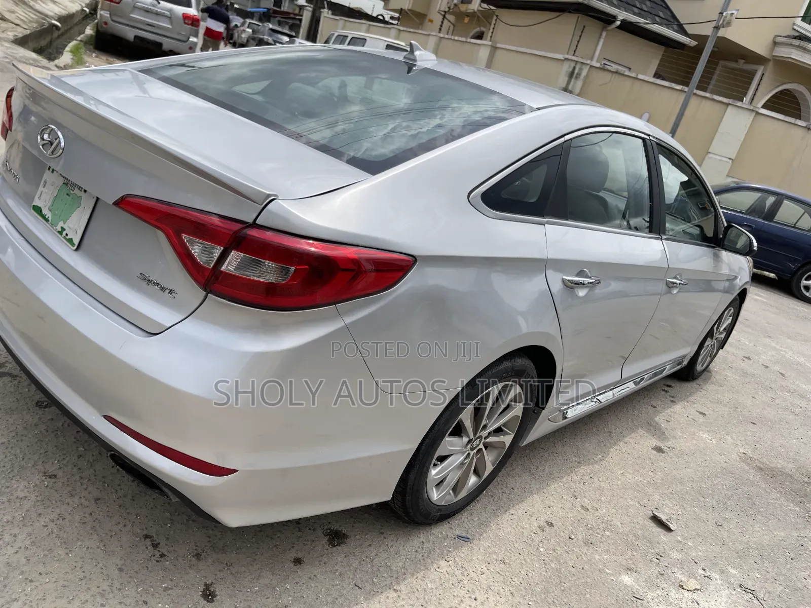 Hyundai Sonata Sport 2.0T Sedan FWD (2.0L 4cyl 6A) 2017 Silver