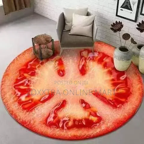 Round Shaped Fruit Rugs