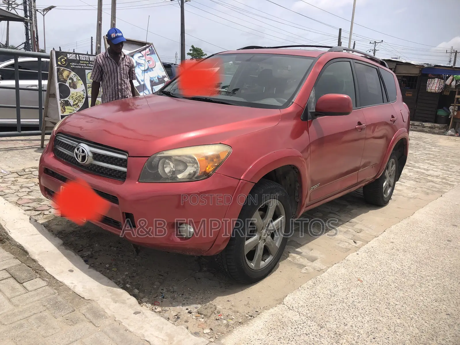 Toyota RAV4 2007 Red