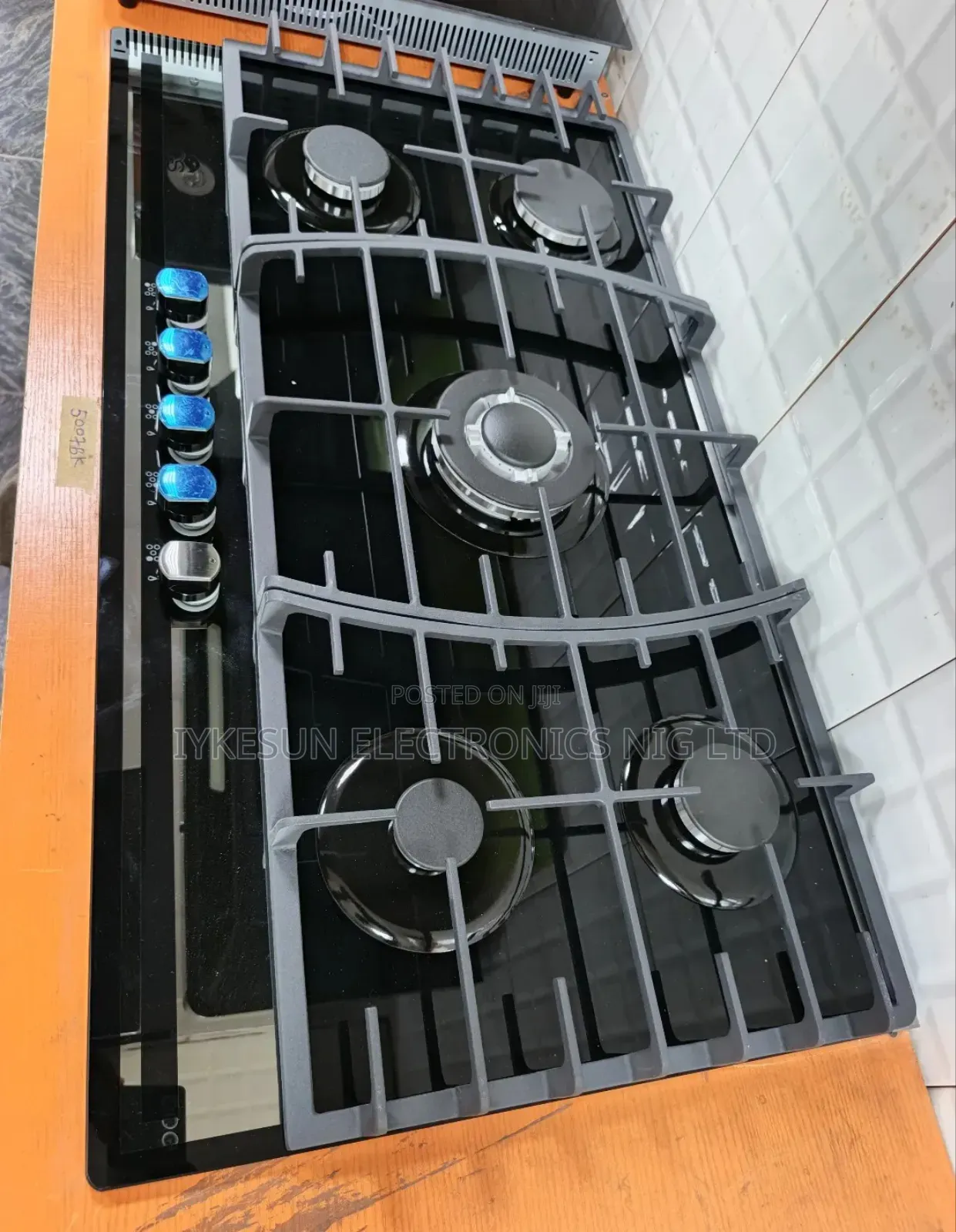 Original Gs Built-in Cabinet Premium Luxury 5 Burners Gas Cooker Big