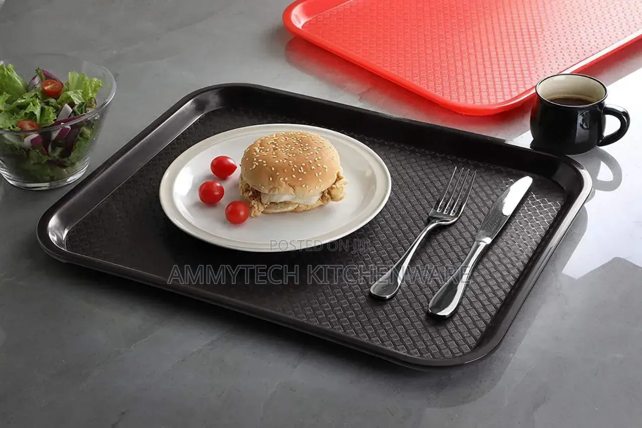 Antiskid Plastic Restaurant, Hotels/Canteen Serving Tray