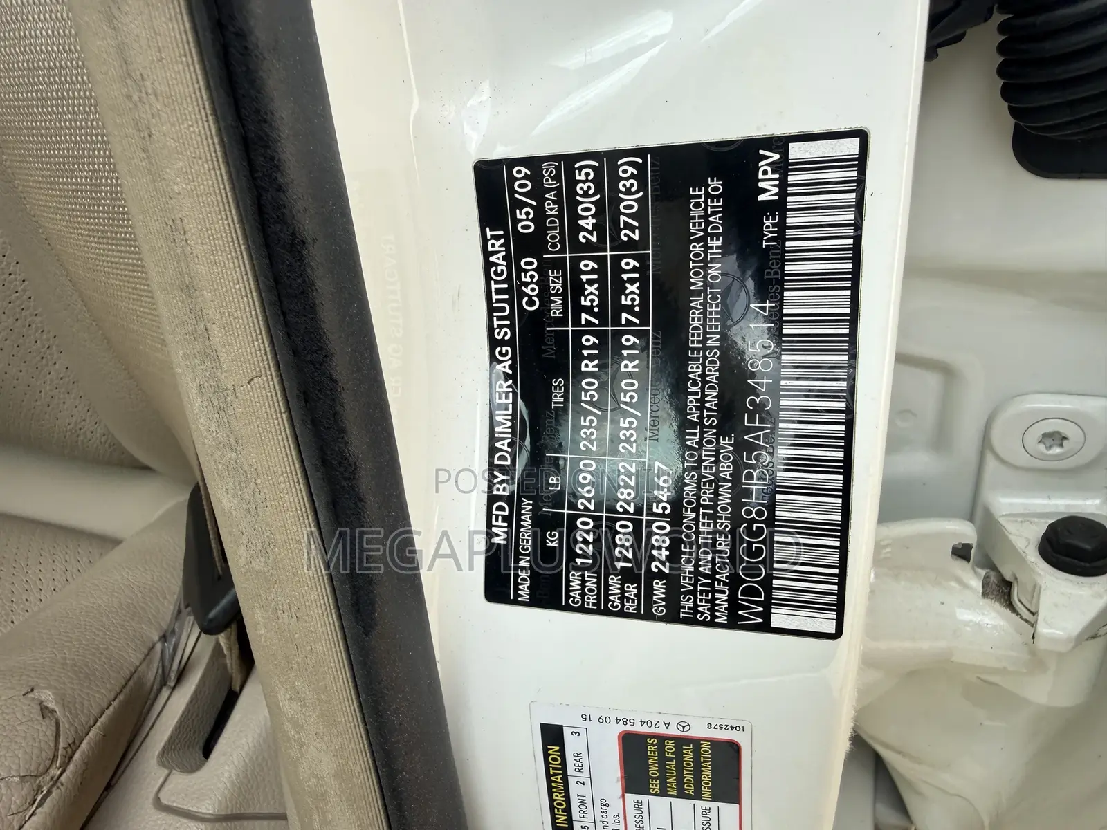 Mercedes-Benz GLK-Class 350 4MATIC 2010 White
