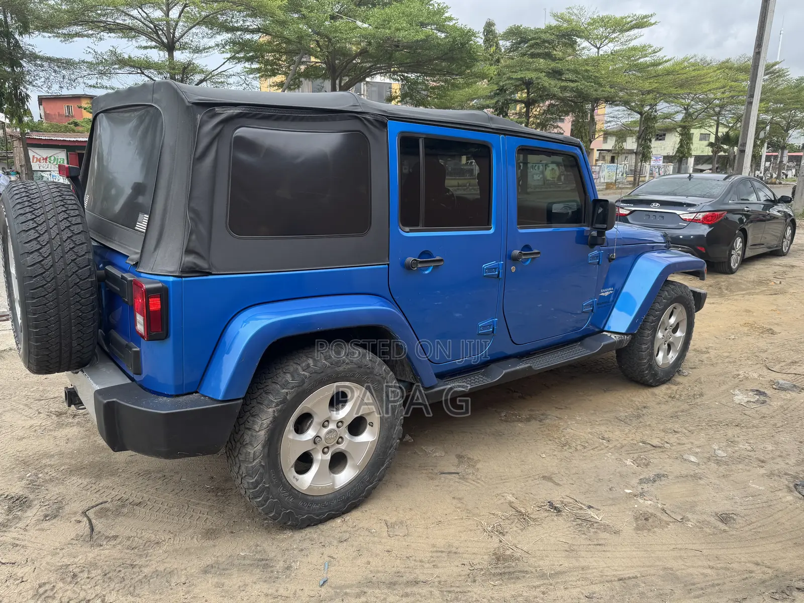 Jeep Wrangler Sport 2dr SUV 4WD (3.6L 6cyl 6M) 2015 Blue